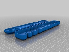 francesco containers customized 3d print model - Mito3D