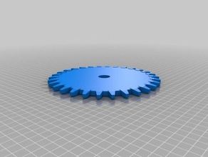 gear large test file parts customized 3d print model - Mito3D