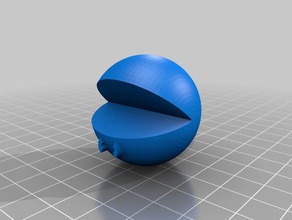 pac man 3d impresión 3d print model - Mito3D