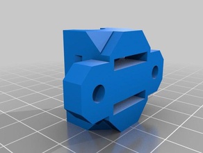 flsun cube bearing suport 3d printer parts 3d print model - Mito3D