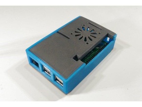 raspberry pi 3 snap fit case electronics camera 3d print model - Mito3D