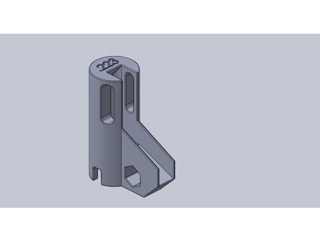 223 hornady de embutición profunda la herramienta embudo partes lnl recarga 3D print model - Mito3D