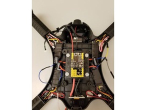 butterfly flight controller mount model robots 3d print model - Mito3D