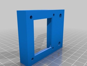 hw-585 fan controller holder mount connecting 20x20 electronics 3d print model - Mito3D