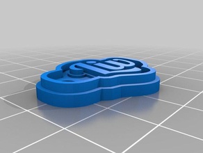 liv Schlüsselbund Schlüsselanhänger angepasst 3d print model - Mito3D
