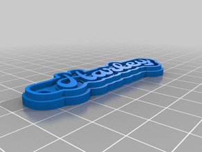 harley Schlüsselanhänger angepasst 3d print model - Mito3D