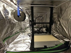 filament hanger grow tent cr10s other 3d printer accessories 3d print model - Mito3D