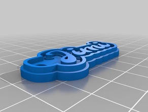 jimi llavero llaveros personalizado 3d print model - Mito3D