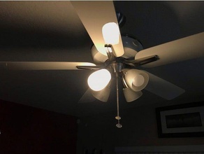 ceiling fan enclosed light diffusercover replacement parts harbor breeze 3d print model - Mito3D