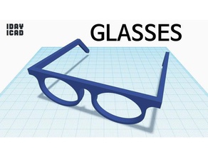 1dia 1ad óculos a moda 1cad 1day1cad ferramenta 3d print model - Mito3D