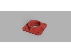basic 608 bearing mount diy ball case cover kugellager plate screws 3d print model - Mito3D