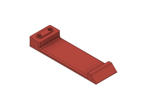 yaesu vx-8 clip de cinto substituição partes 3D print model - Mito3D