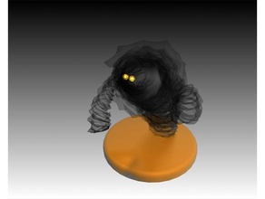 air elemental toys games airelemental dnd miniature wind 3d print model - Mito3D