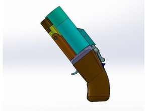airsoft m79 lance-grenades de 40mm jouet jeu accessoires grenade 3d print model - Mito3D