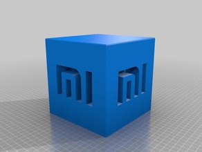 xiaomi mi cube led bulb v1 mobile phone light lightbulb miui 3d print model - Mito3D