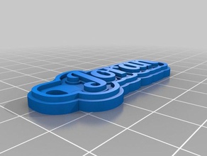 joran llaveros personalizado 3d print model - Mito3D