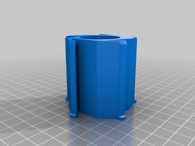 meu personalizados spool adaptador hub 3d a impressora partes 3D print model - Mito3D