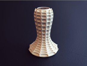 web art 3dsmax abstract net nsfw unique vase webshocker 3d print model - Mito3D