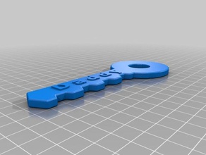 baby-key - Spielzeug Spiele 3d print model - Mito3D