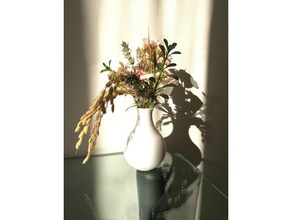 o vaso de flor ao ar livre jardim flores do em vasos verde piante planta plantadeira a primavera 3d print model - Mito3D