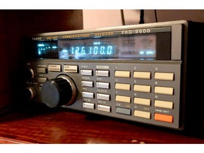 yaesu frg9600 6mm Drehknopf - Elektronik amateur radio ham sound yeasu 3d print model - Mito3D