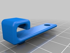 fijación del cable de diam&egravetre 6 mm deporte al aire libre 3d print model - Mito3D