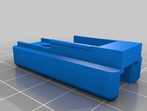 blockage terrace door lock replacement parts 3d print model - Mito3D