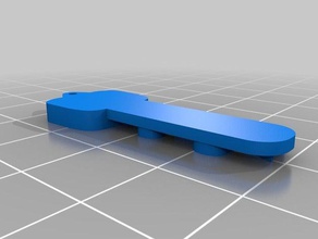 honda chave de cadeia 3d impressão 3d print model - Mito3D