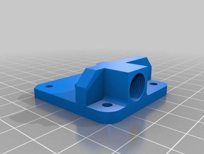 creality flexible extrusor de empujar a través roscado 3d la impresora extrusoras bowden cr 10s cr10 ender 2 3 ninjaflex tpu 3d print model - Mito3D