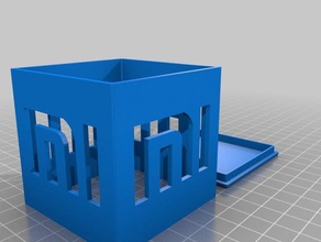 xiaomi mi stocker de la lumière cube décor décoration inventeur led 3d print model - Mito3D