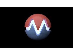 morpheus dados logotipo sinais logotipos 3d print model - Mito3D