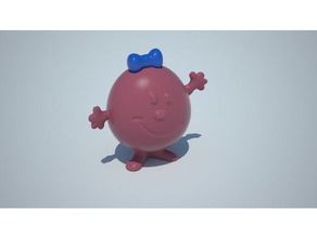 little miss tiny other book characters 3d print model - Mito3D