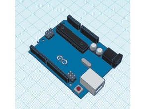 arduino uno r3 ordinateur cas rasberry pi 3d print model - Mito3D
