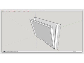 samsung galaxy tab 4 101 tilting panel mount automotive 3d print model - Mito3D