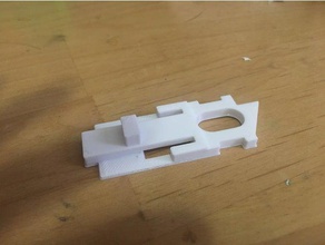 vinilo ventana de inclinación pestillo reemplazo partes 3d print model - Mito3D