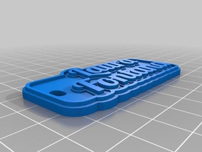 keychain caila keychains customized 3d print model - Mito3D