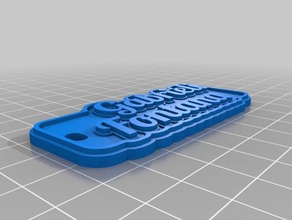 llavero gabrieli llaveros personalizado 3d print model - Mito3D