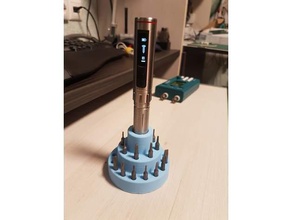 es121 smart screwdriver stand tool holders boxes 3d print model - Mito3D