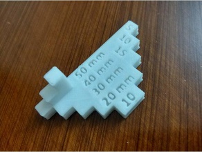 xyz outil d'étalonnage 3d de l'impression les tests l'étalonnage cube calibrage l'imprimante 3d print model - Mito3D