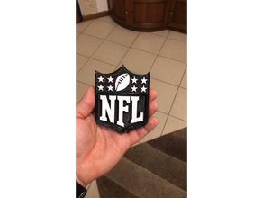 nfl magnete logo gadget football americano 3d print model - Mito3D