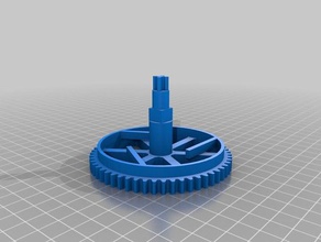 olde-worlde Gewicht Uhr-behoben engineering 3d print model - Mito3D