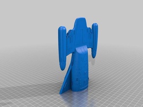 voyager split stl los vehículos 3d print model - Mito3D