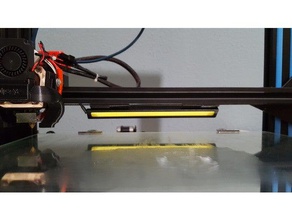 cr-10 cr-10s led-Licht-Halter 3d Drucker - Zubehör cr10 led-Licht 3d print model - Mito3D