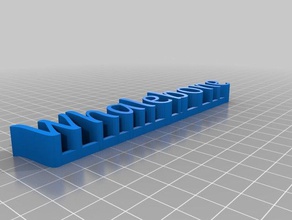 le stecche di balena 12mm sculture personalizzato 3d print model - Mito3D