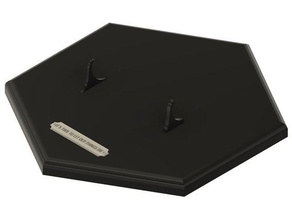 wall-mount plaque kylo ren lightsaber props 3d print model - Mito3D