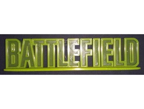 battlefield signs logos 3d print model - Mito3D