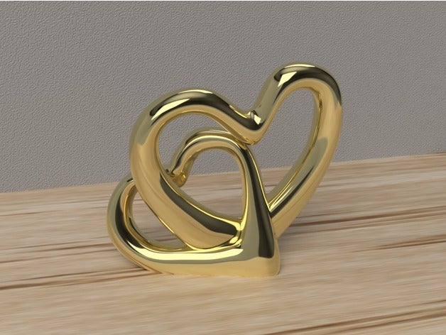 ikiz kalp 3D print model - Mito3D
