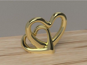 twin heart 3d print model - Mito3D