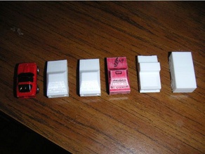 micromachine Auto-LKW - Spielzeug Spiel Zubehör micromachines mini miniaturen minicar 3d print model - Mito3D