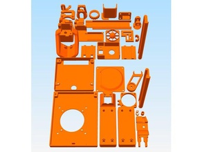 meu ender3 2 lista de peças 3d impressoras 3d print model - Mito3D